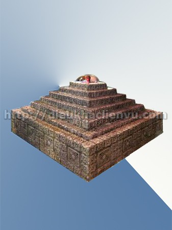 Thác tràn tháp hoa